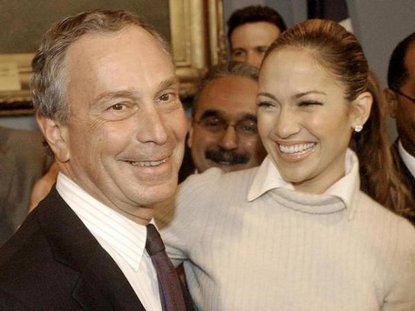 Ya convertida en símbolo eterno de la ciudad de Nueva York, la artista nacida en el Bronx se reunió el alcalde de la Gran Manzana, Michael Bloomberg.