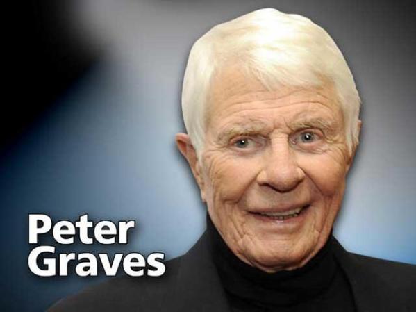 Marzo 14, 2010: Peter Graves, el protagonista de "Misión imposible", fallece de un ataque al corazón a los 83 años.