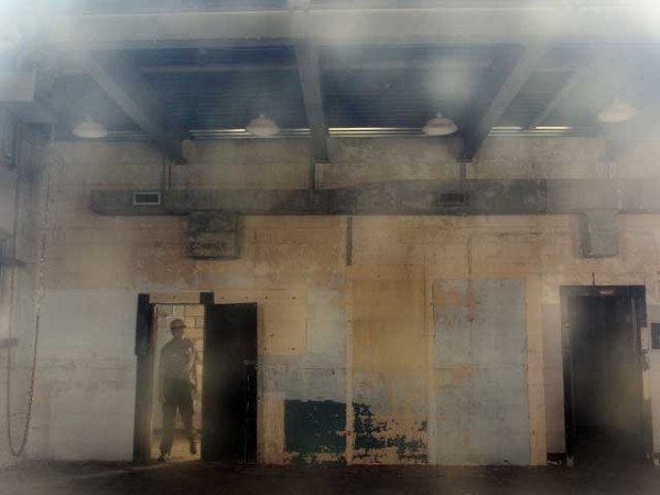 Interior de la base.