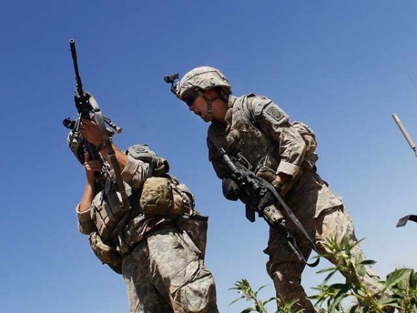 La posibilidad de ser herido o morir es siempre una realidad de guerra