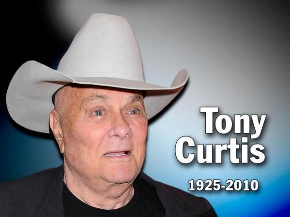 1 de octubre, 2010: Fallece el actor Tony Curtis a los 85 años de edad, en Las Vegas, de un paro cardiaco.
