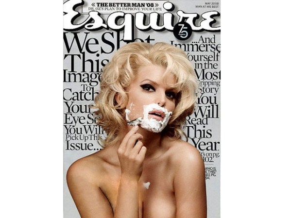 Jessica Simpson en Esquire (mayo, 2008).