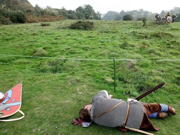 Harold II murió en la batalla y con él el dominio sajón sobre Inglaterra.