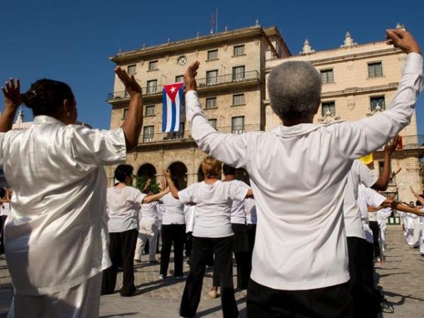 30 DE ABRIL, 2011: Celebración del Día de Tai Chi en La Habana.