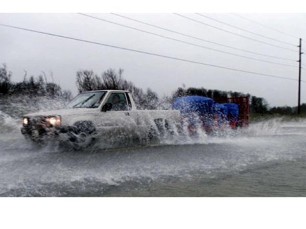 En 1999 el huracán Floyd trazó un surco devastador en Carolina del Norte. John Robertson estuvo entre los últimos en desalojar una zona bajo alerta.