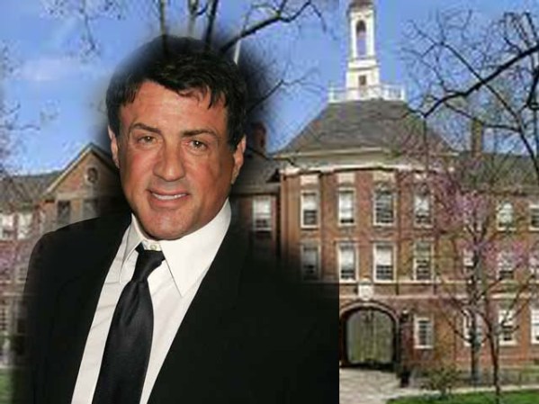 Sylvester Stallone estudió Bellas Artes en la Universidad de Miami.