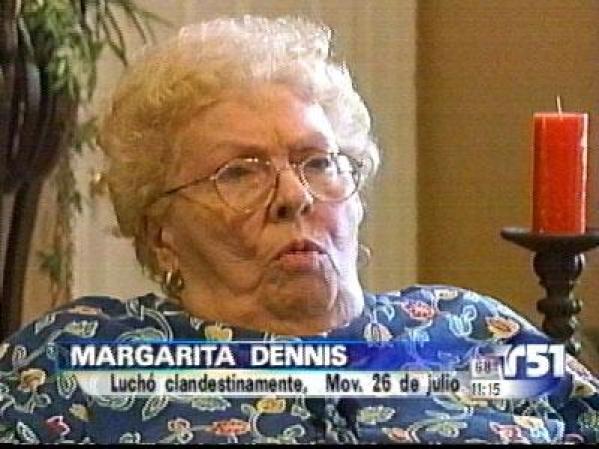 Habla Margarita Dennis, "la Mensajera": A los que llegaban a la Sierra les decían Si yo tuviera dos como tú ya la Revolución estaría ganada". Pero a los pocos días esos mismo hombres acababan fusilados.