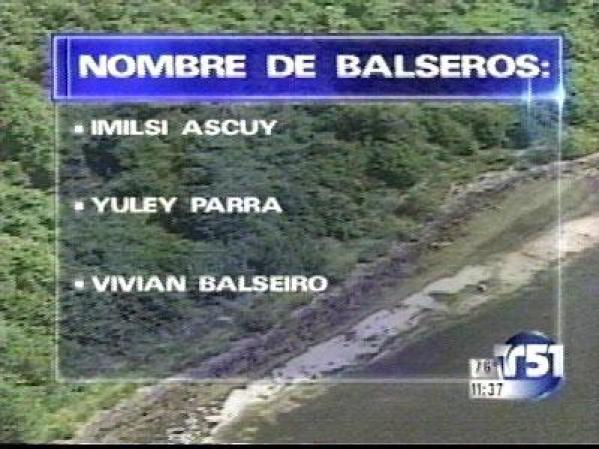 Lo que sigue es una lista no oficial de los cubanos que participaron en esta trágica travesía.