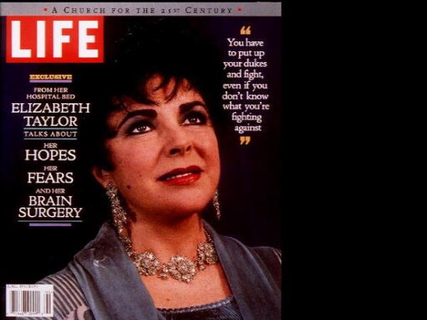 En 1997 volvió a la portada de "Time", esta vez a raíz de una hospitalización.