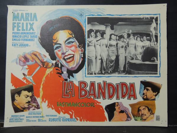 María Félix dejó un imborrable legado de decenas de películas. Estas son algunas de ellas, tal y como fueron anunciadas en los carteles de la época.
