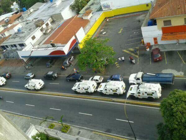Fuerzas antimotines.