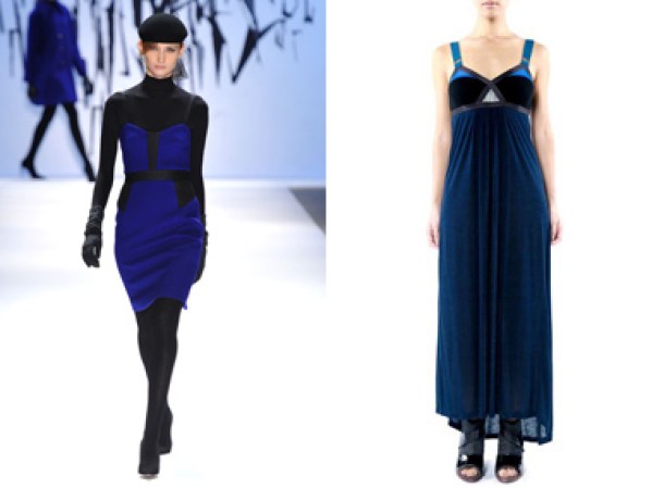Si te entristece la idea de dejar de lado los femeninos vestidos veraniegos en el otoño, inspírate en el desfile de Milly, y lleva tu vestido preferido con un top de cuello de tortuga por debajo, para un look otoñal ¡muy acertado! Logra el estilo con este maxi vestido de VPL, $295