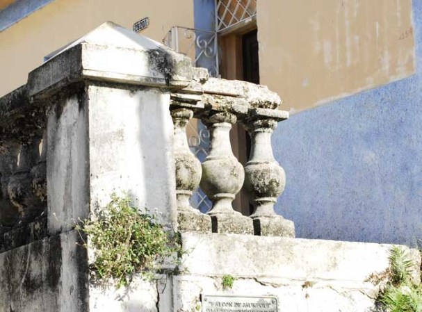 El balcón de Jáuregui en la ciudad de Matanzas, donde se tocó por primera vez un danzón en Cuba.