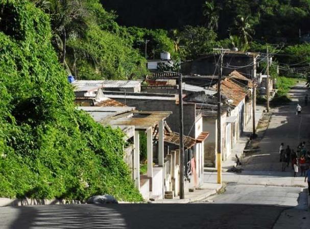 Calle del barrio La Marina, ciudad de Matanzas.