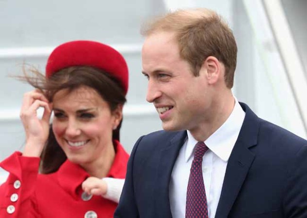Kate Middleton: el viento le jugó una mala pasada que dejó entrever sus torneadas piernas.