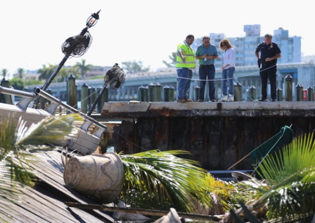 Unas 100 personas estaban en la terraza del Shuckers Bar & Grill al mismo tiempo