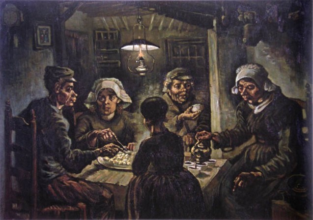 "Los comedores de patatas" 1885