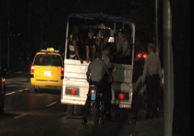 Fotos del masivo apagón que tuvo lugar el domingo en Cuba.