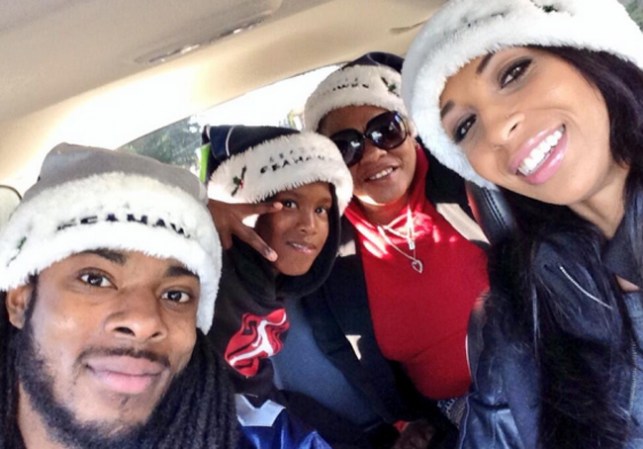 Ashley Lillian Moss, la novia del jugador estrella de la defensa de los Seahawks de Seattle Richard Sherman.