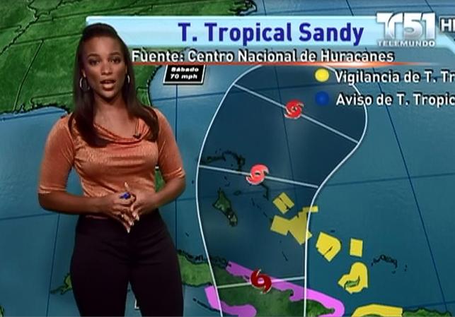 En cuanto a las precipitaciones el pronóstico es que Sandy generará lluvias de hasta dos pulgadas en sectores de nuestro estado.