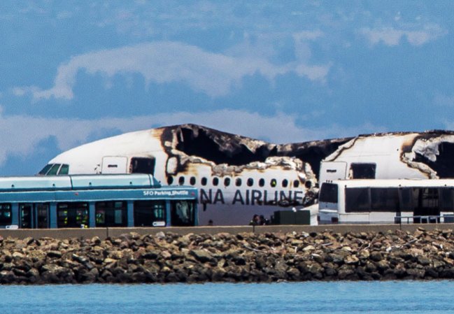 El avión accidentado llegaba desde Seúl con 291 pasajeros y 16 tripulantes a bordo.