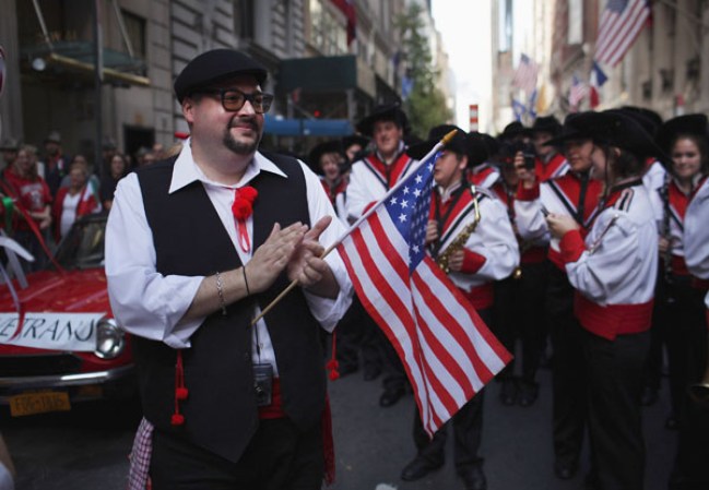 Imágenes del desfile de “Columbus Day” en la ciudad de Nueva York.