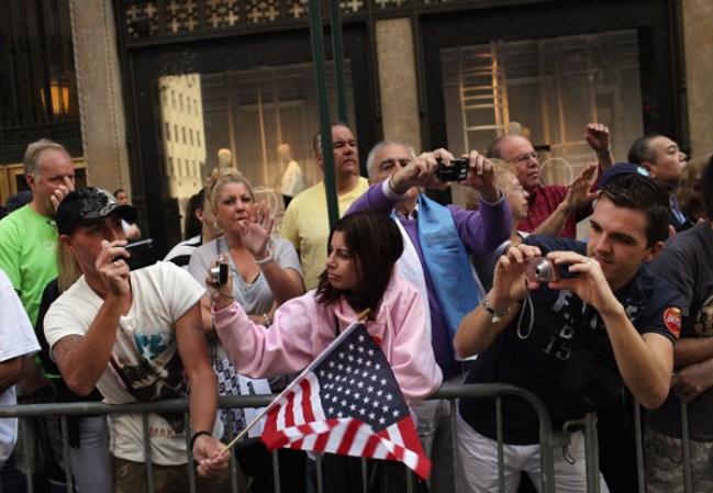 Imágenes del desfile de “Columbus Day” en la ciudad de Nueva York.