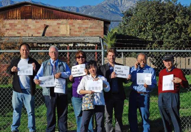 La casa fue construida en 1919 y es una de las pocas conexiones con la historia de la comunidad chino-americana que ayudó a construir el Rancho Cucamonga.