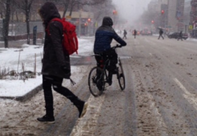 Una poderosa tormenta de nieve azota al área tri estatal de Nueva York.