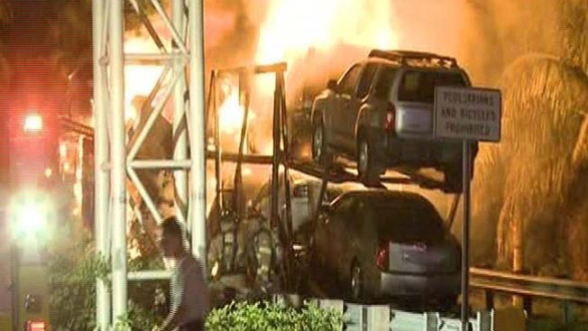 Hialeah: 9 autos destruidos