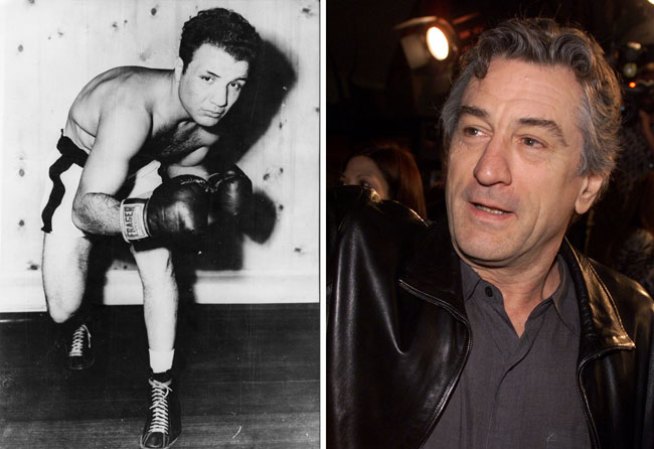 La vida del boxeador campeón mundial peso medio, Jake La Motta, fue llevada al cine por el actor Robert De Niro en el film "Raging Bull" en 1980.
