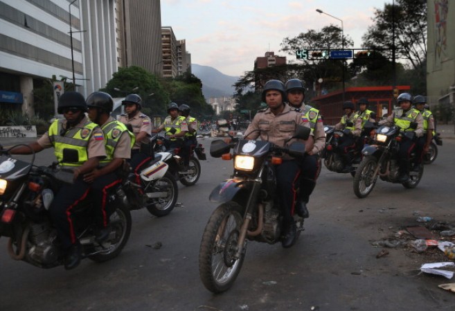 Imágenes de las protestas en las calles de Venezuela.