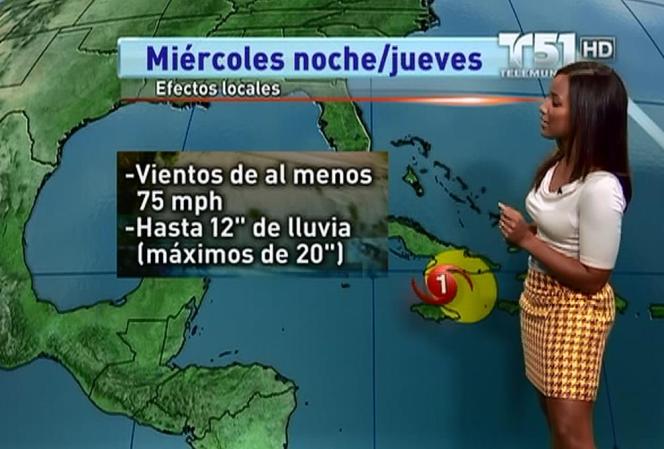 Estos efectos locales se sentirán a partir del jueves por la noche y a lo largo del viernes.
