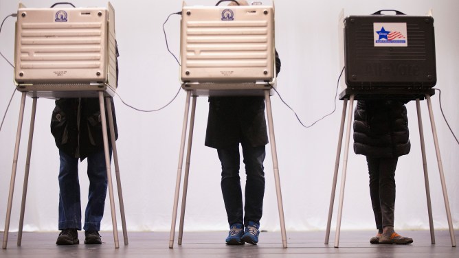 Confusión para votar en Chicago