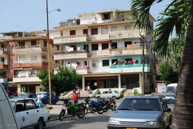 mi edificio,la copa, playa.