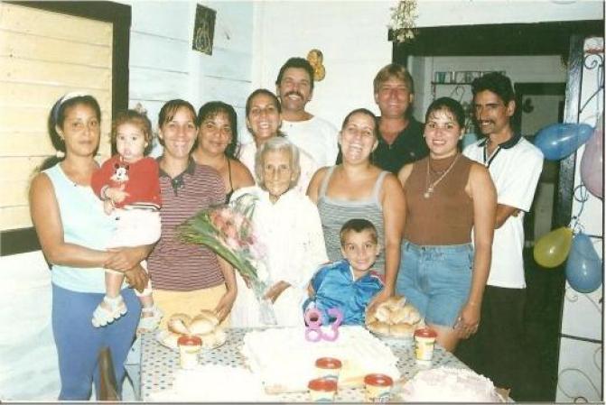 mi familia en cuba.