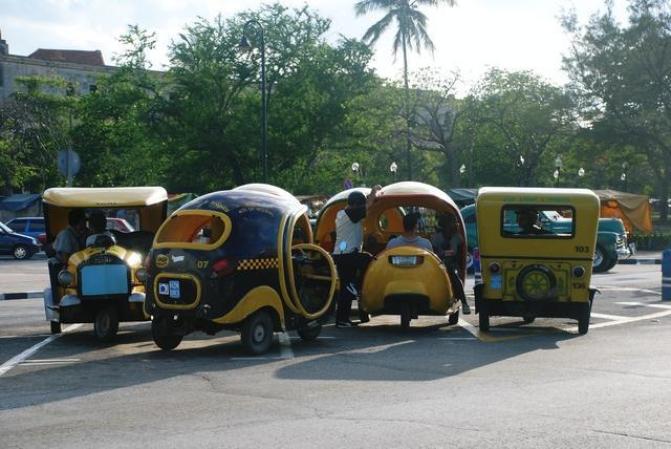 coco taxis" mi mejor trabajo ".