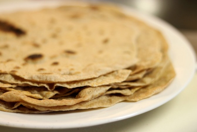 Tortillas de harina integral