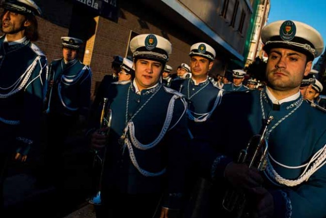 Las procesiones se echan a las calles para recordar la crucifixión de Jesús.