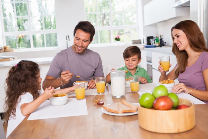 Nunca olvides el desayuno