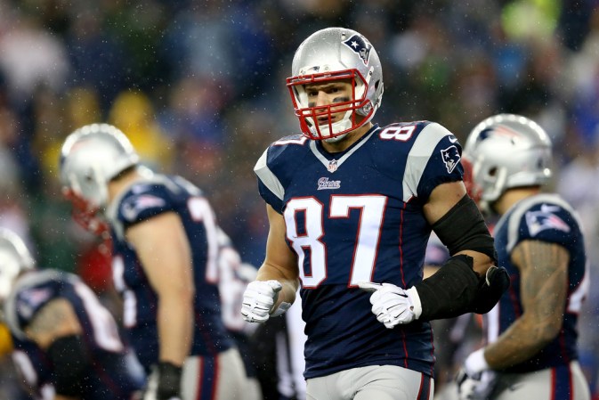 Rob Gronkowski #87 New England Patriots