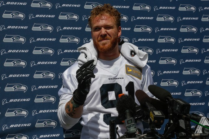 Cassius Marsh #91 Seattle Seahawks