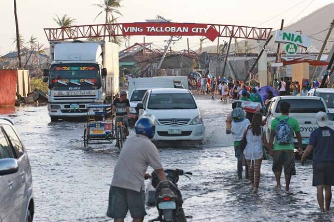 Tifón Haiyan: destrucción y pánico en Filipinas.