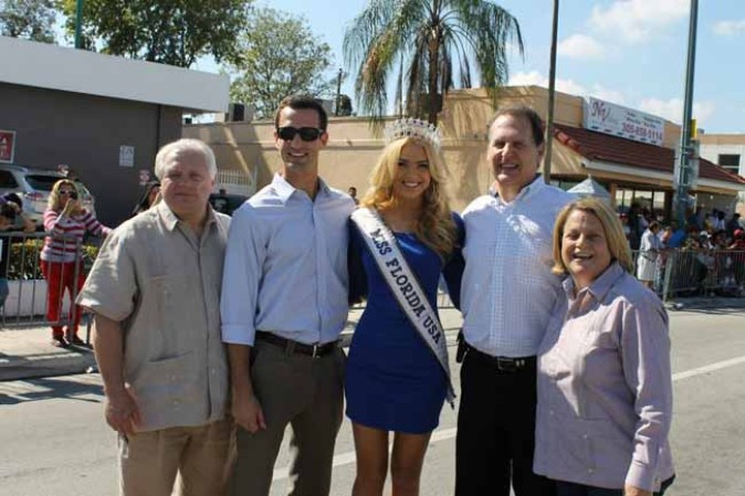 Michelle Aguirre, la cubana de Hialeah que se convirtio en Miss Florida 2013 y competirá en el Miss USA en Las Vegas.