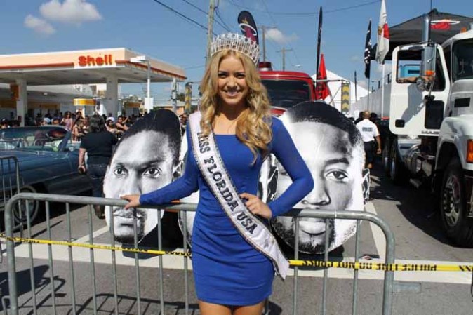Michelle Aguirre, la cubana de Hialeah que se convirtio en Miss Florida 2013 y competirá en el Miss USA en Las Vegas.