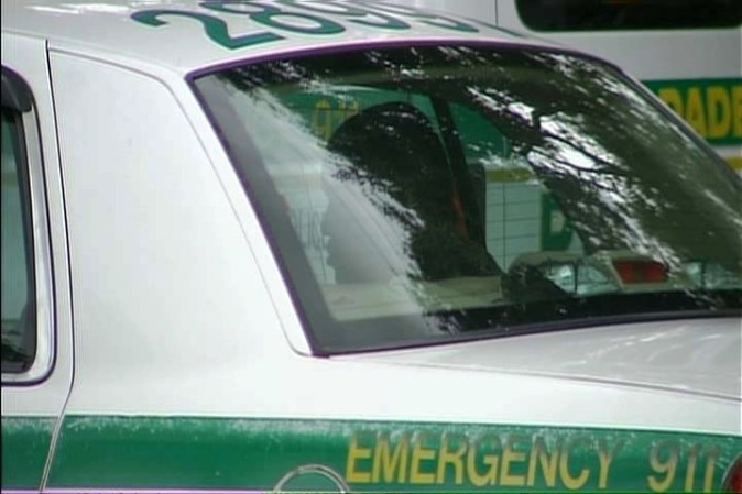 La policía arrestó a Tramine Beard, de 26 años, en el estacionamiento.