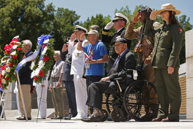 WASHINGTON, DC American World War II veteran Henry Mendoza