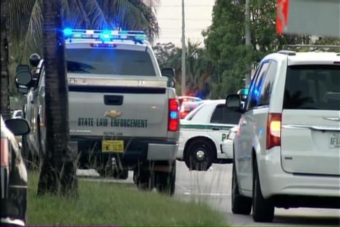El agente herido fue trasladado al Centro de Trauma Ryder del Jackson Memorial Hospital.
