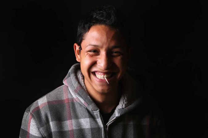 Cruz Bonilla, de 18 años es de Sinaloa, México. Intentará cruzar la frontera con los EE.UU, por primera vez, en los próximos días.
