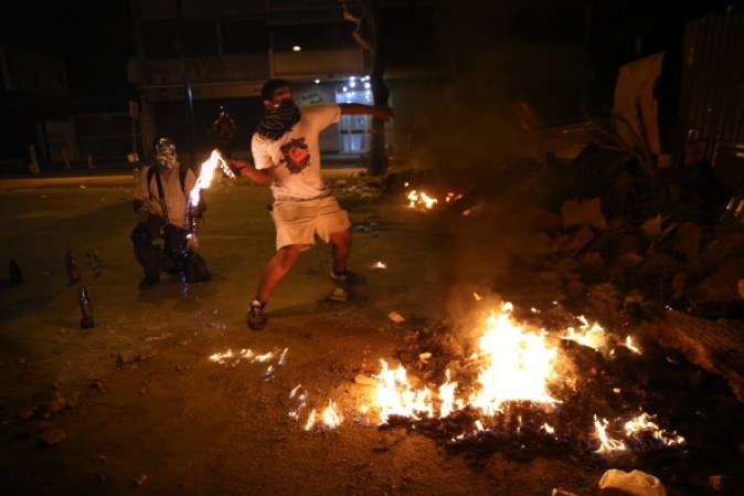 Las manifestaciones de protestas en las calles de Venezuela continúan.
